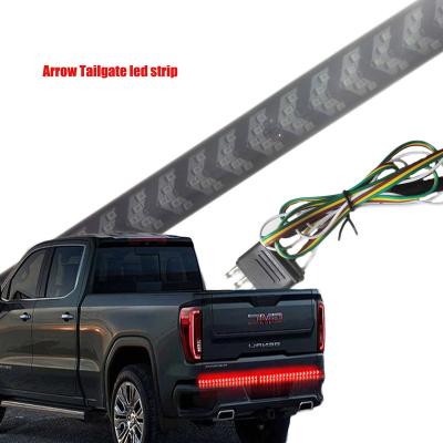 China PVC 60 Inch 12V Arrow Led Tailgate Light Strip Turn Signal Lamp Brake Light For Pickup for sale