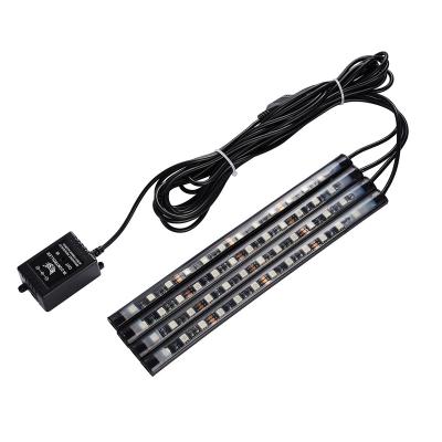 China 4PCS Car Atmosphere LED Lights Set Multicolor RGB LED Light Bar For Motorcycle Decoration HR-1TO6-40 for sale