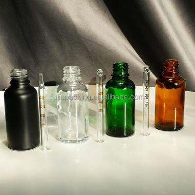 China Cosmetic Glass Dropper Bottles 30ml Essential Oil Bottle Oil Dropper Bottle For Skin Care for sale