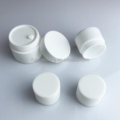 China Cosmetic Personal Skin Care Packaging Mini Sample Plastic Jar For Cream for sale