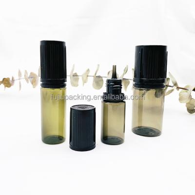 China Clear Consumer Electronics 10ML E Liquid Bottle PET Bottle For Eliquid Oils TPD Certificated for sale