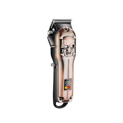 China Kemei KM-2618 Professional Electric Car Men Hair Clippers LCD Display Show Professional Electric Hair Clippers Rechargeable Hair Trimmer for sale