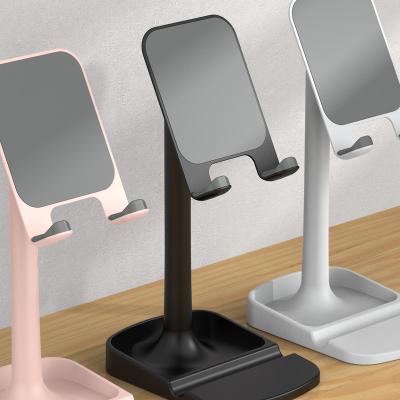 China Mobile Phone Portable Desk Stand Adjustable Cell Phone Desk Stand Holder for sale