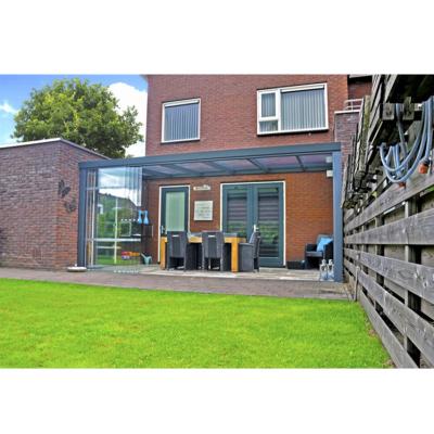 China Modern Veranda Luxury Aluminum Verandas With Glass Garden Room for sale