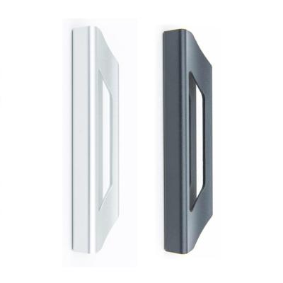 China Anti Rusting Dutch Conservatory Aluminum Doorgrip For Wall Glass Sliding Aluminum Door Handle For 10mm Glass Sliding Door for sale