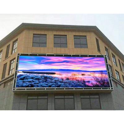 China Outdoor Advertising LED Display Outdoor Building Facade P4 LED Screen for sale