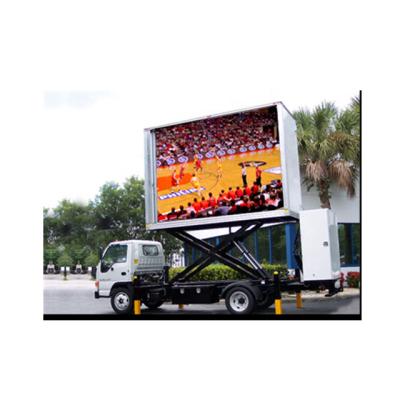 China Outdoor Mobile Advertising HD Video Screen /Vehicle/Van/Trailer/ Mounted Truck Rig P6 Led Display for sale