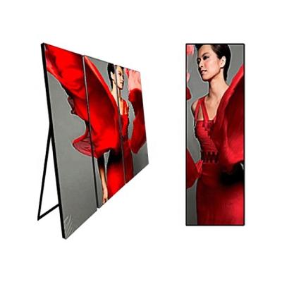 China High Quality Indoor Indoor Outdoor Led Display Stand P2.5 Led Mirror Led Poster Screen for sale