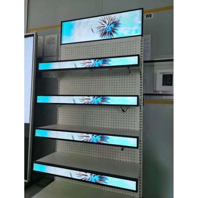 China Ultra Thin LED Digital Indoor Video Supermarket Advertising Screen P1.2 P1.5 Muzzle Range Led Display for sale