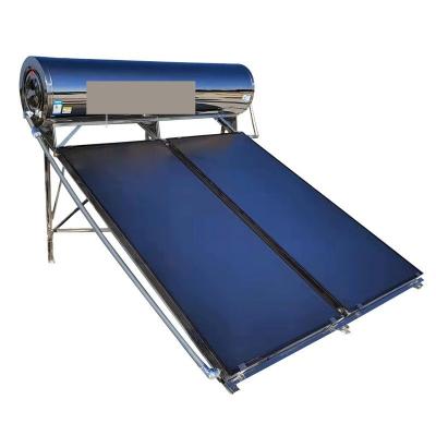 China Best selling commercial built-in solar water heater household flat plate double photoelectric collector. for sale