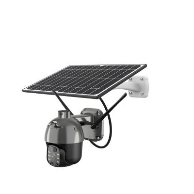 China Power Support Best Selling Solar Surveillance 2 Million Cameras WiFi Outdoor Full Color Monitor HD Camera for sale