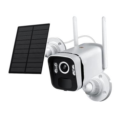 China Power Support Best Selling Low Power Solar Wireless Plug-in Solar Wifi Video Surveillance Free Outdoor Solar Camera for sale