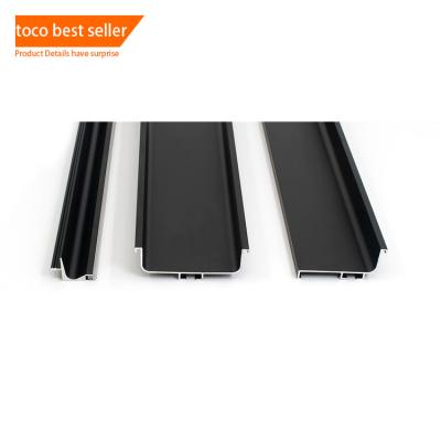 Chine toco Modern Fancy Gold Black Stainless Steel Door Drawer Kitchen Cabinet Handles à vendre