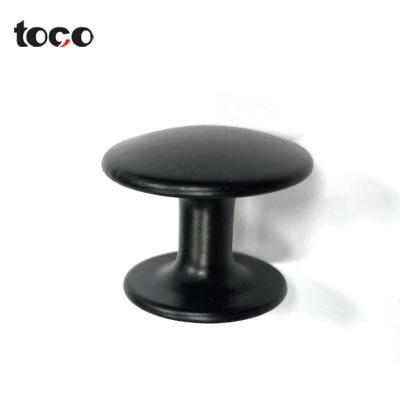 China toco black antique brass cabinet knob zinc alloy round cabinet handles for kitchen cabinet knobs Te koop