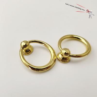 Chine Toco Handles furniture hardware fittings accessories golden Alloy Door Chair Pull Ring Knob Handle à vendre