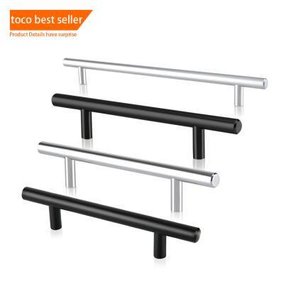 China Toco Wardrobe Pull Hardware Stainless T Bar Door Cabinet Drawer Pull Large Brass Cabinet Ashley Furniture Pull Handle à venda