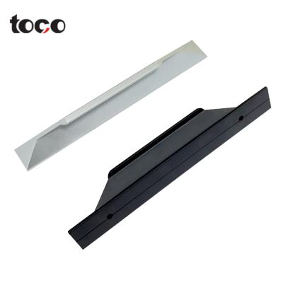 China toco zinc alloy kitchen cabinet drawer pulls solid small cabinet door wardrobe recessed handle furniture en venta