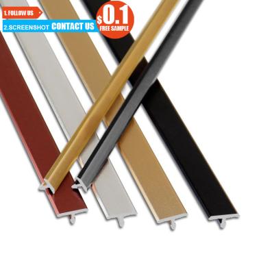 Cina toco trim corner aluminum profiles siver mat right tile trim tile corner guards tile trims sample box in vendita