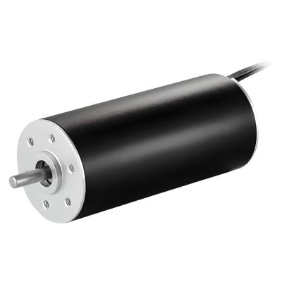 China 12v 24mm Brushless Slotless Motor Customized Ironless DC Motor 48W 15398rpm for sale