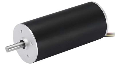 China Ø40mm Slotless Brushless Motor 24V Slotless BLDC Motor 170W 8016rpm Customizable for sale