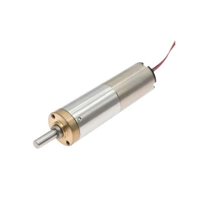 China 12mm Brush DC Gear Motor Slotless 24V 400mNm 3343RPM Customizable for sale