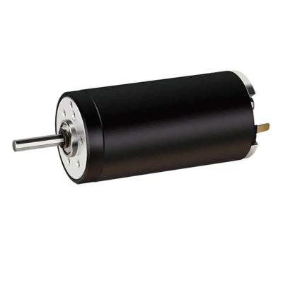 China Customizable 35mm Brush DC Motors Coreless 92 Watt 4640rpm 12V High Efficiency for sale