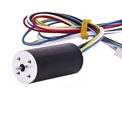 China 20mm BLDC Motor Slotless Motor 12V to 36V 13W 20W 18880rpm Customizable Sensored Brushless Motor for sale