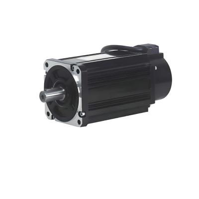 China Flanke 80mm borstelloze servomotor met encoder 3.2N.M 3000rpm 1000W servomotor Te koop