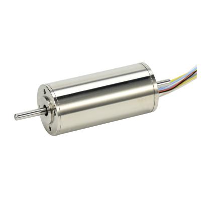 China High Power 30mm Slotless Brushless DC Motor 105W 0.52N.m 7536RPM 24V 48V for sale