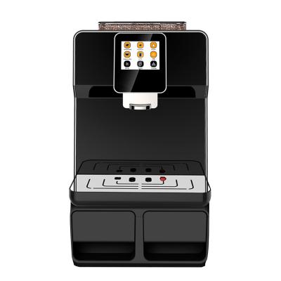 China Hotel RTST Low Price Touch Screen Model Intelligent Automatic Coffee Making Machine for sale