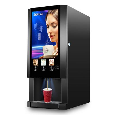 China Fully Automatic SDK Top Vending Product Beverage Cabinet Instant Coffee Machine For Office for sale