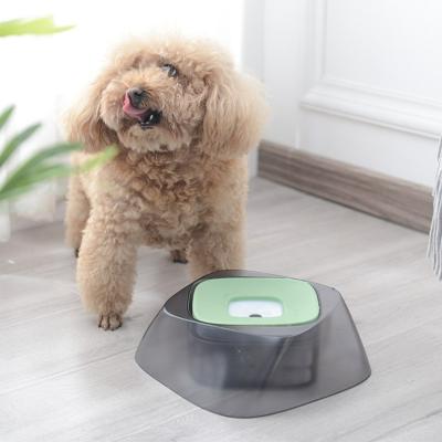 China New Design Pet Water Bowl Pet Cat Viable Smart Feeding Bowl Pet Drinking Bowl No Puddle for sale