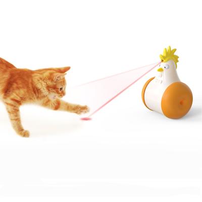 China New Amazon Laser Cat Toy Viable Automatic Electronic Cat Toy Cat Teasing Toy for sale