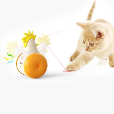 China Small Viable Special Popular Intelligent Smart Cat Toy Design Cat Toy Cat Ball Automatic Laser Toy for sale