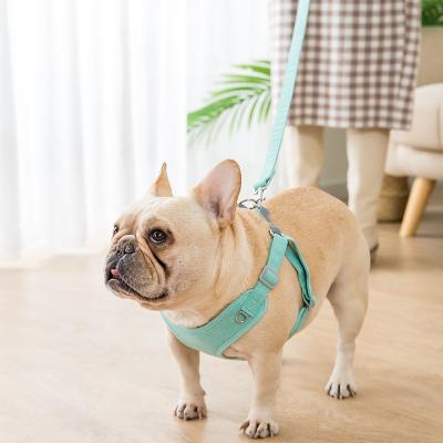 China Padded Pet Outdoor Activities Dog Harness Padded Pet Vest High Quality Adjustable for sale