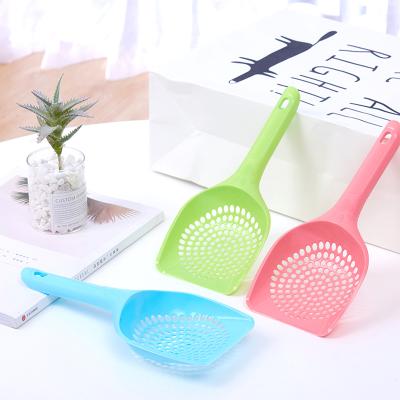 China 2021 Viable New Color Selection High Quality Cat Litter Scoop Multiple Stool Shovel for sale