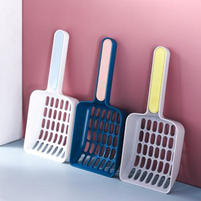 China 2021 Viable Hit Color Cat's Litter Scoop A Variety Of Colors To Choose Cat's Litter Scoop Pet Stool Lifter for sale