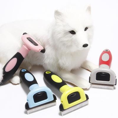 China Small S Size Viable Pet Cleaning and Grooming Products Deshedding Tool Pet Grooming Brush Pet Grooming Set Shears Comb for sale