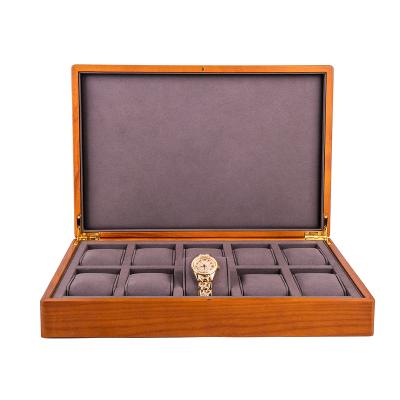 China Wholesale Customized Attractive Designs Luxury Cheap Wooden Jewelery Gift Jewelry Display Set Fancy Wooden Watch Boxes for sale