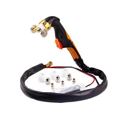 China Cutting HUARUI 80A Metal Good Quality P80 Flame Plasma Cutting Torch Plasma Cutter Compatible with Panasonic with Center Connector for sale