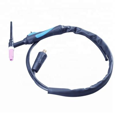 China Huarui WP26 200A 4m Tungsten Argon High Quality TIG Welding Torch WP26-1 Gas Cooled Arc for sale