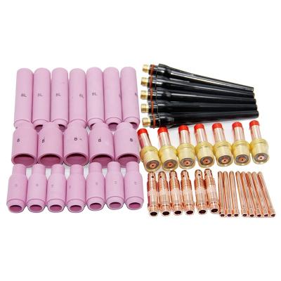 China HUARUI WP26 WP18 WP17 Nozzle Ring Body Copper Trim/Ceramic Tig Welding Torch Accessories for sale