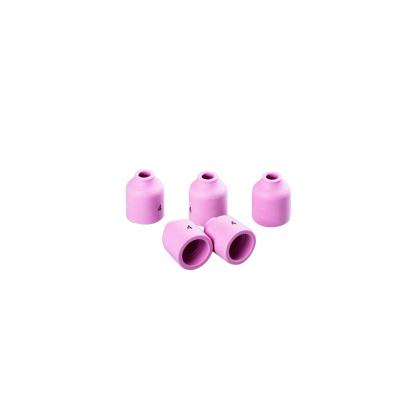 China HUARUI CAT Gas Lens Alumina Nozzle Ceramic Welding Spare Parts 53N58 For Tig Tungsten Argon Welding Torches for sale