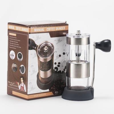 China Mini Coffee Grinder Household Portable Grinder Coffee Maker Hand Crank Coffee Grinder Cafe-18-12 for sale