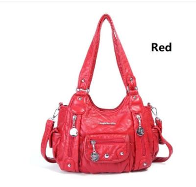 China Rattan Women luxury handbags  designer Vintage Soft Leather Bags for sale