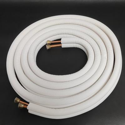 China Air Condition Or Refrigerator Factory Direct Sale Insulated Tube Insulation Air Conditioner Copper Treatment Pipe for sale