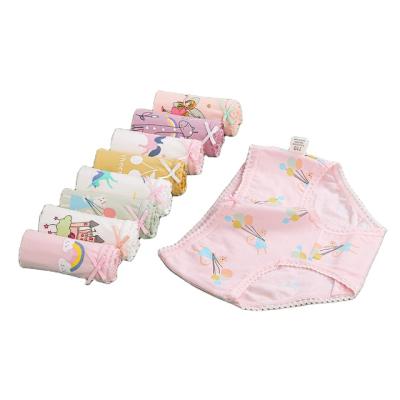 China Thermal Underwear In Bag Cute Quantity Panties Kids Girl Children Cartoon Organic Cotton Set Anti OEM Packing for sale