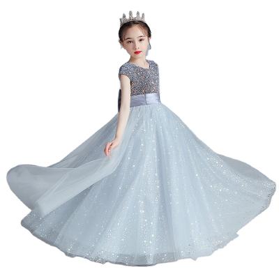 China Breathable Baby Girl Pageant Dress Breathable Sequin Dress Birthday Tutu Dress Formal Bridesmaids Dresses for sale