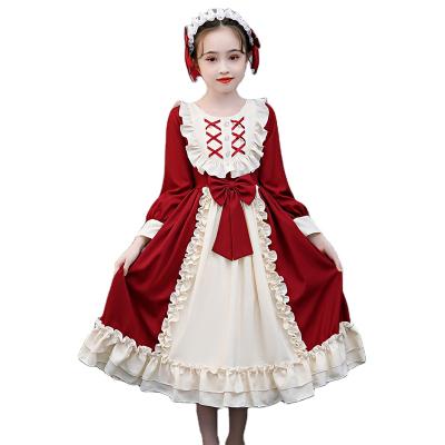 China High Quality Breathable Fashion Trend Princess Dress Girls Dress Up Dresses For Easter Kids Dress Princess Lolita for sale