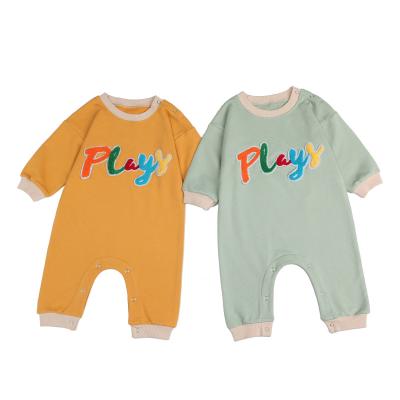 China Popular Baby Clothes Infant Wholesale Organic Baby Onesie Jumpsuit 100% Cotton Jumpsuit Rompers for sale